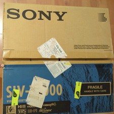 SONY SLV-T2000 HI8 VIDEO 8 VHS RECORDER EDITOR COMBO VCR CON RCA A USB BOXED