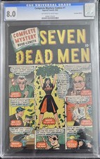 Mistero completo #1 CGC 8.0 1948 prima storia di Stan Lee solo 13 al censimento VHTF