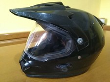 CASCO "ORIGINE" ENDURO MOTARD TG. M-- MIS 58 NERO