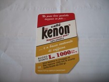 SCHEDA TELEFONICA - CAFFE' KENON