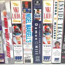 Formula 1 VHS F1 Multi Listing