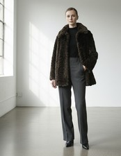 Cappotto giaccone pelliccia - in,