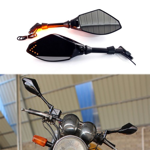 Specchietto moto con frecce - con,