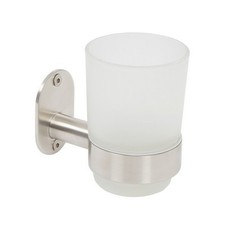 PORTA SPAZZOLINI MOD. BLIZZ SPAZZOLATO Spazzolato cm 6,8xh.9,6x10,5