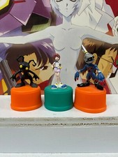 Lotto Lot of 3 Kingdom Hearts Bottle Cap Figure Vol.2  Japan