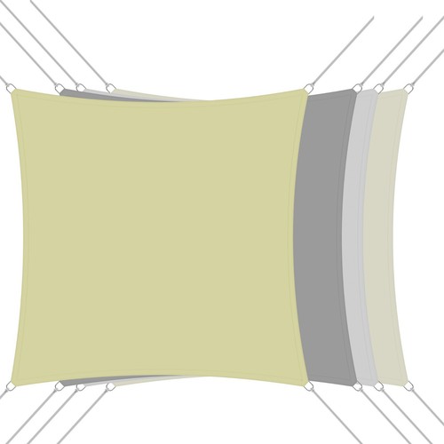 Vela quadrata tenda