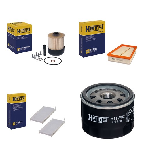 Pacchetto filtri hengst adatto - filtri,