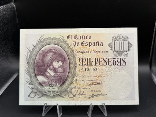 1000 pesetas 1940 - (p125),