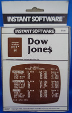 COMMODORE PET/CBM -- DOW JONE$