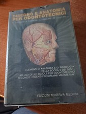 Libro Disegno e anatomia per odontotecnici Capello Fagnoni Minerva 1980