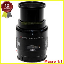 Minolta AF 50mm. f2,8 obiettivo Close-up Macro 1:1 per fotocamere Sony A-Mount.
