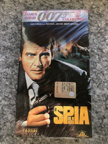 Videocassetta vhs film 007 - vhs,