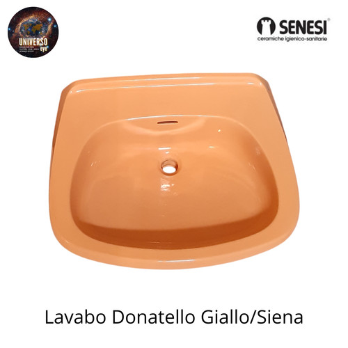 Lavabo giallo siena serie - lavabo,