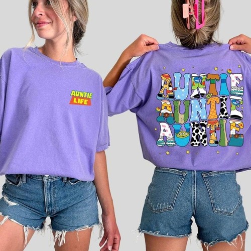 Shirt maglietta zia due lati - zia,