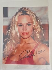 Pamela Anderson autografo