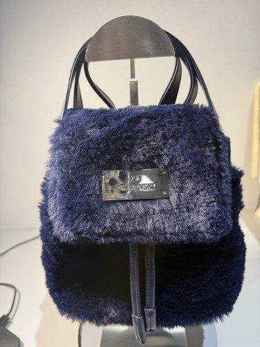 Mini zaino swarovski blu scuro - mini,