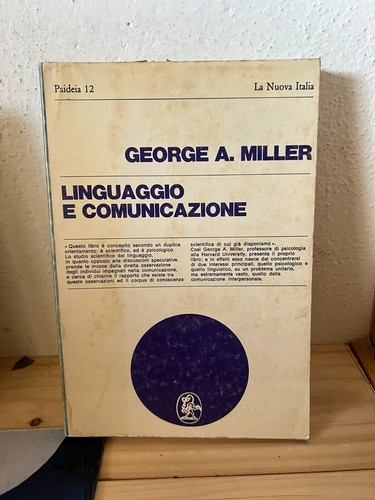 George miller linguaggio e - george, a.miller-linguaggio