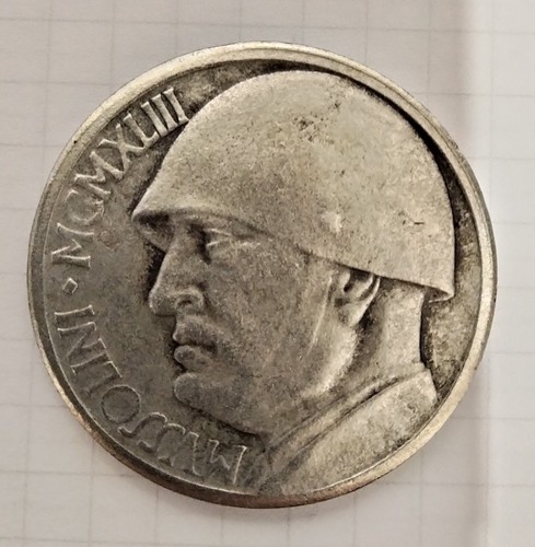 Moneta lire mussolini del - mussolini,