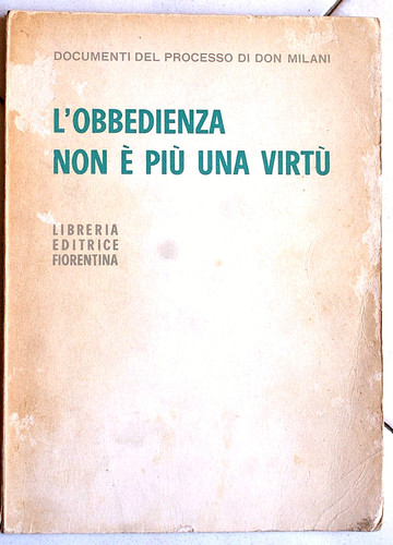 Don milani obbedienza - don, e'