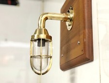 Applique da parete in ottone