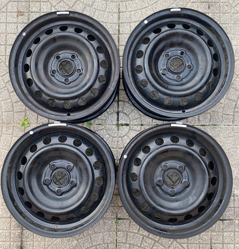 Set cerchi ferro - 4, toyota