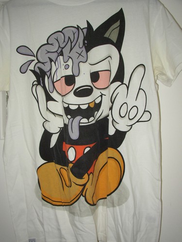 Shirt drop dead clothing - t,