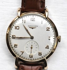 Longines 18K rose gold 1950's