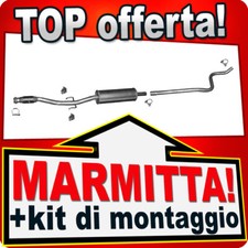 Silenziatore Centrale per CITROEN DS3 C3 II / DS 3 1.2 VTi 82