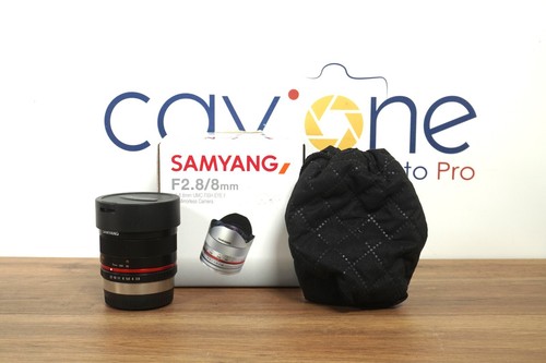 Samyang 8mm fisheye ii - 8mm, f2.8
