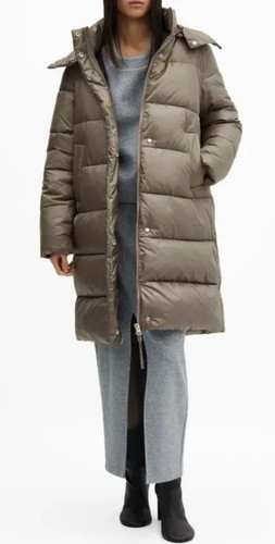 Cappotto donna verde mango