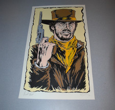 Poster stampa skateboard Sean Cliver Frankie Hill Powell Peralta Clint Eastwood