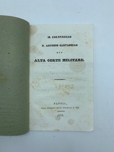 Colonnello antonio - d.,