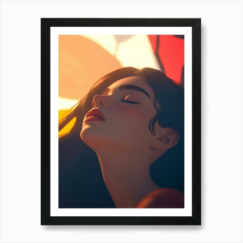 Ritratto ragazza stampe - di,
