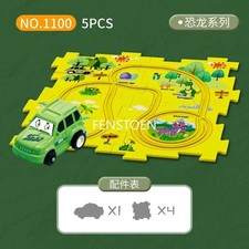 15PCS Puzzle Racer Set Pista