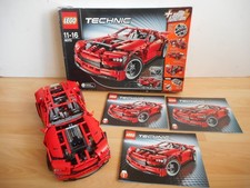 Lego technic super car con - car, v8