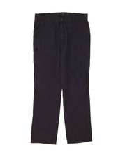 MARINA MILITARE Pantalone chino uomo dritto IT 50 Large W34 L31 blu navy DS10