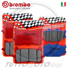 PASTIGLIE HONDA AFRICA TWIN 1000 2018 2019 / BREMBO FRENO ANTERIORI + POSTERIORI