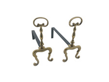 Pair Wings Polished Brass