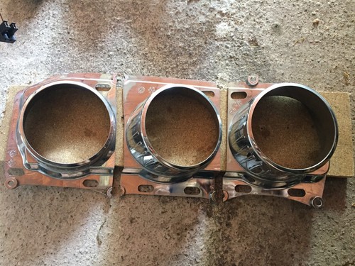 Set cornici cromate - set, alfa