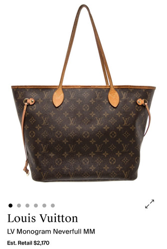Louis vuitton neverfull tote - louis,