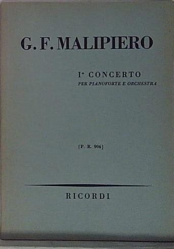 Malipiero concerto per - concerto,