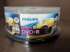 NUOVO PHILIPS DVD-R 4,7 GB 120