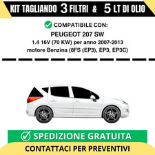 Tagliando per peugeot 207 - 207, sw