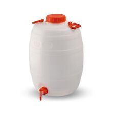 Fusto Con Rubinetto 50 L Botticella per Liquidi Fustino Tanica in Plastica 050F