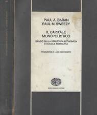 Il capitale monopolistico. Saggio sulla struttura economica e sociale americana.