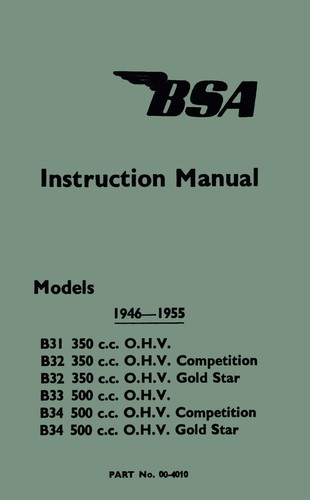 Bsa b31 b32 b34 gold - b31,