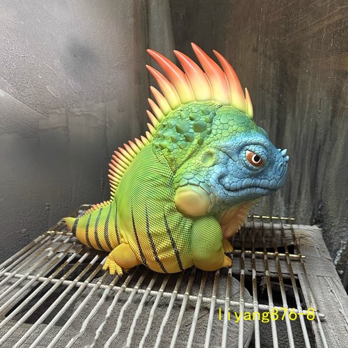 Modellino iguana verde - iguana,