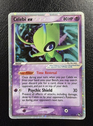 Carta pokémon tcg celebi - carta,
