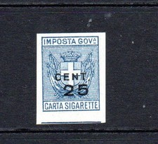 ITALY - REVENUE - FISCAL - 1926 FIAMMIFERI CARTINE SIGARETTE  C. 25