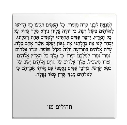 Fridge magnet psalms - fridge, chapter